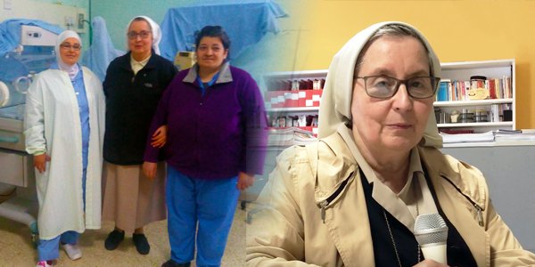 suora ospedale Karak Giordania
