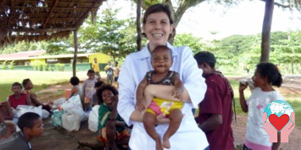 missionaria in Papua Nuova Guinea