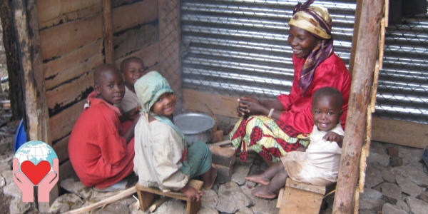Bambini poveri Congo
