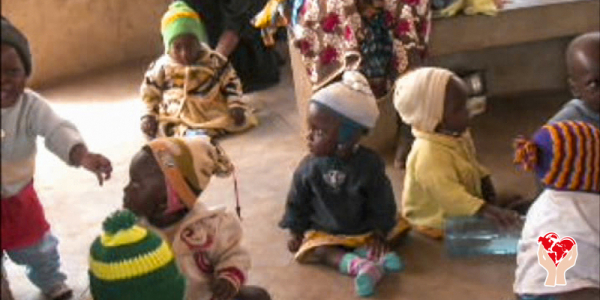 Bambini del Burkina Faso