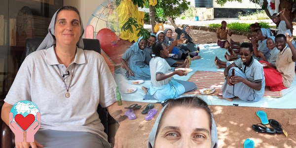 Suora in Tanzania