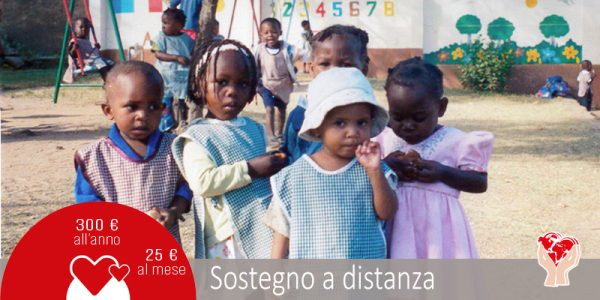 Bambini poveri Mozambico