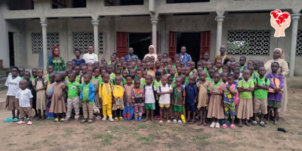 Bambini poveri del Benin