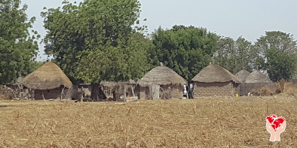 villaggio di capanne