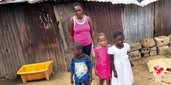 Bambini poveri d i Haiti