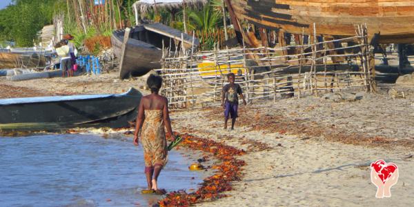 Villaggio in Madagascar