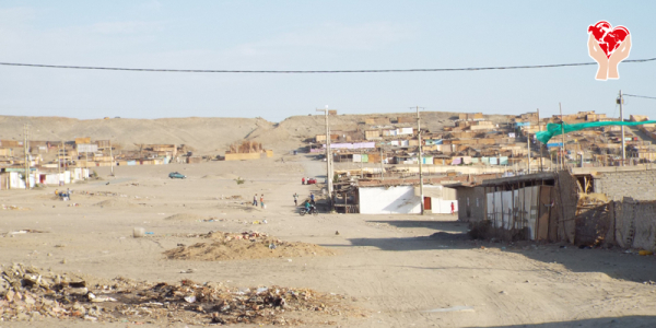 baraccopoli nel deserto