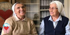 Suor Evelina Mattei e suor Lucia Sabbadin